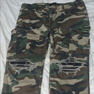 mike amiri camo pants